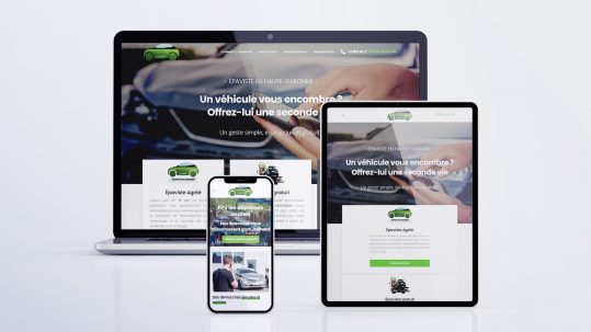 creation site web entreprise epaviste